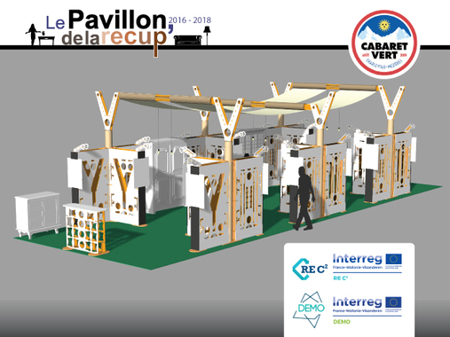 Le Pavillon REC² au Cabaret Vert.