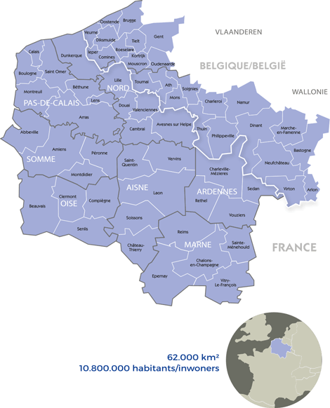 INTERREG FWV map